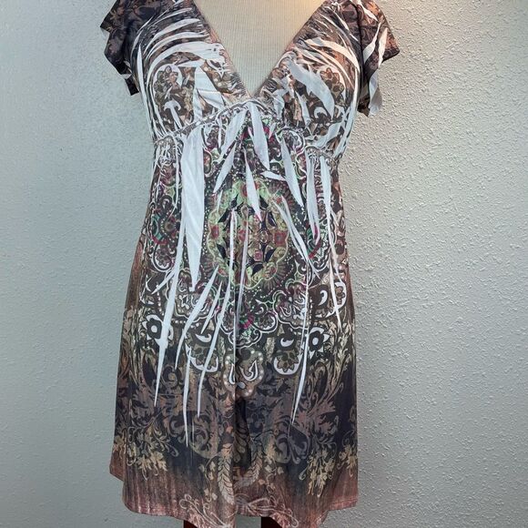 EUC American Dream Womens Top with Lace and Open Back Size S - Picture 1 of 6
